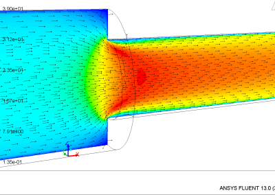 SuddenContraction_3DVelocityVector2Mesh